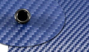 Carbon Fiber Police Blue