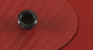 Carbon Fiber Blood Red