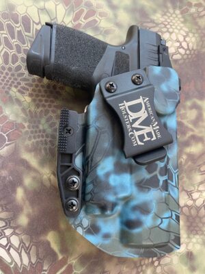 XDm Elite Kydex Holsters with a laser XDm Elite Kydex Holsters with a light