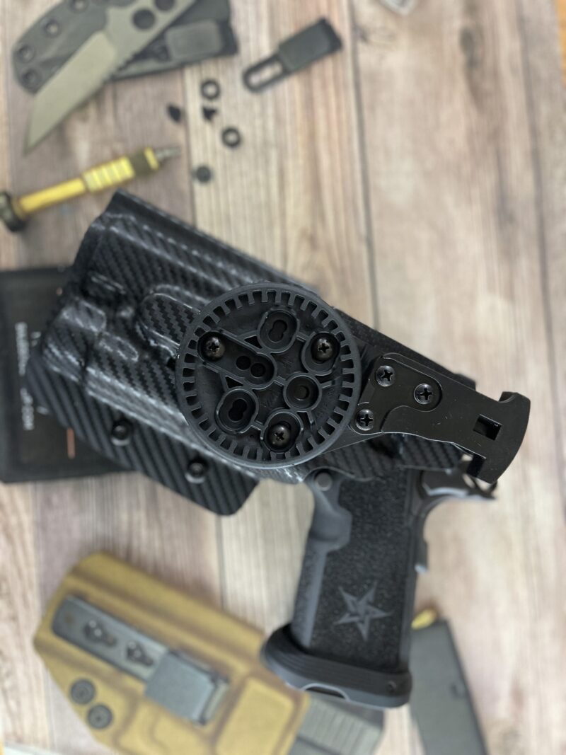 Staccato Custom level II holster OWB also available for IWB Holsters DME Holsters