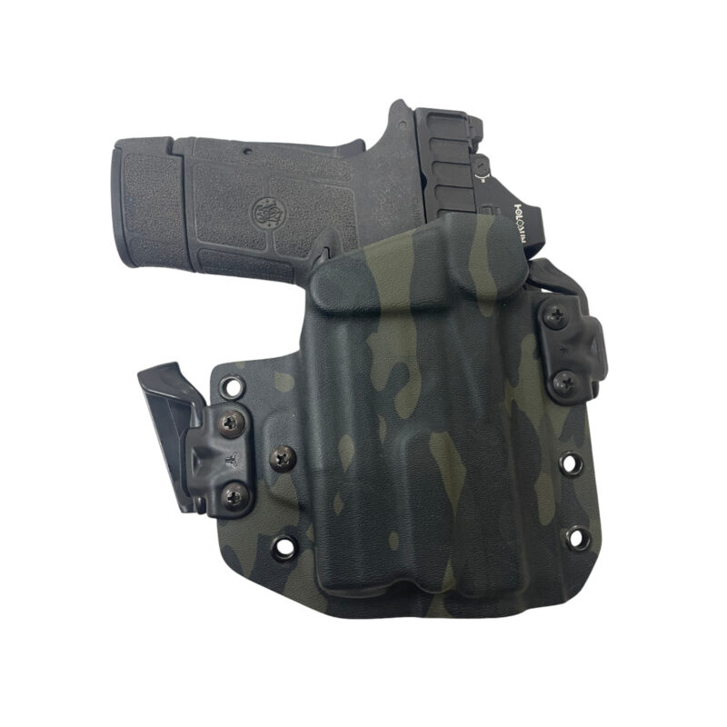Springfield XDM pancake Kydex holster with Mod-Lok belt system