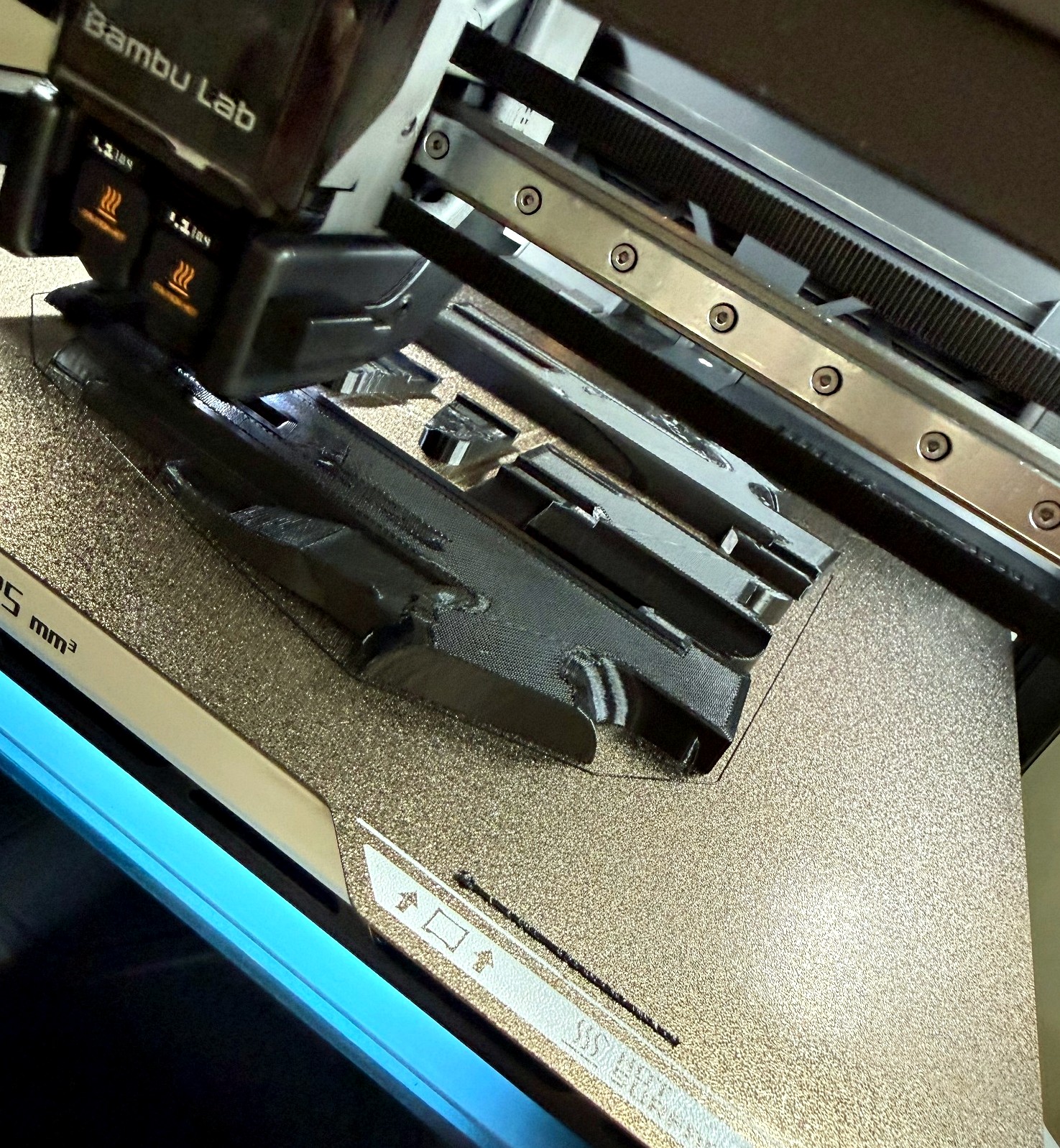 In-house 3D printing of a custom holster mold at DME Holsters